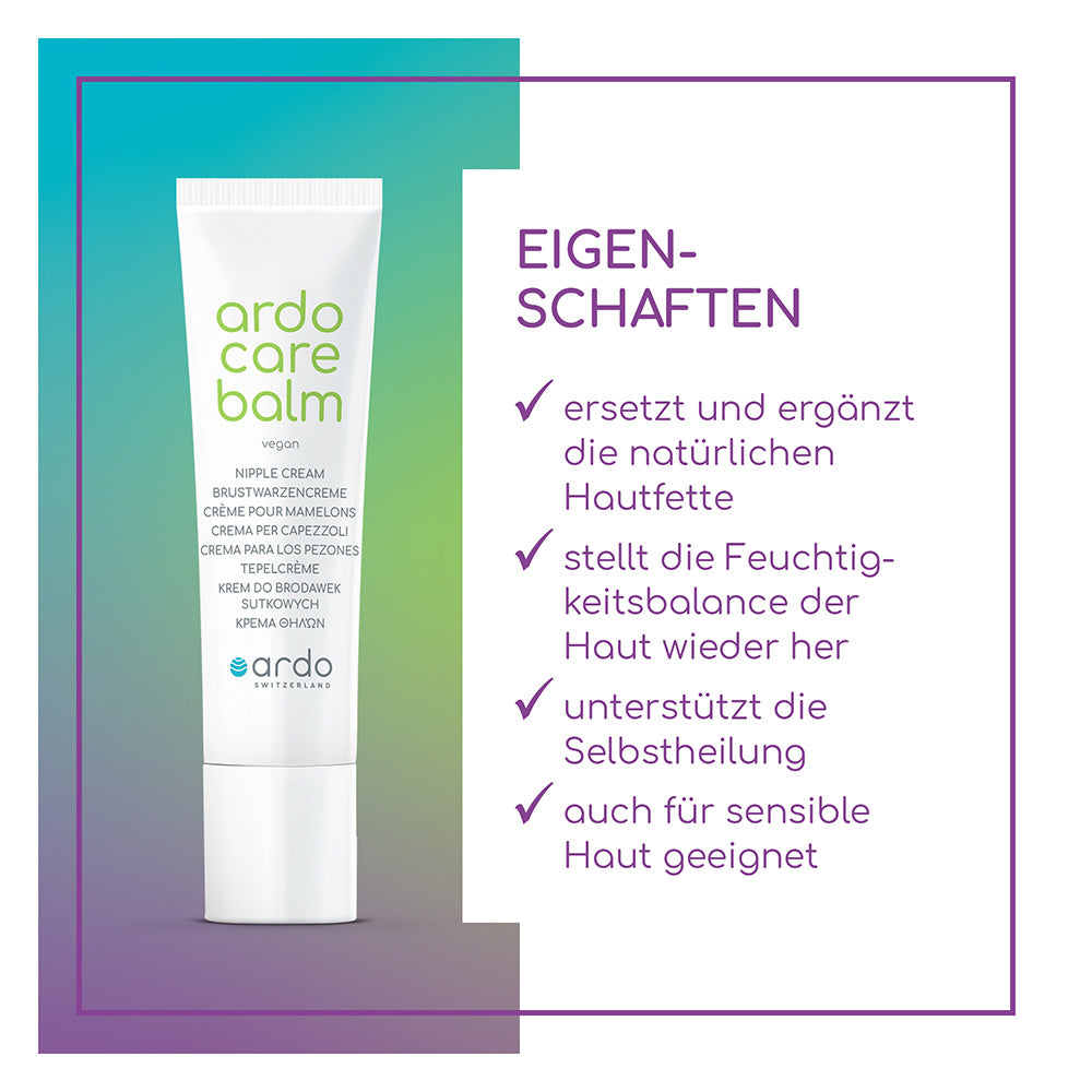 Ardo care Balm Eigenschaften