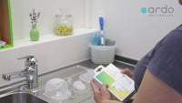 Titelbild zum Anwendungsvideo der Ardo Easy Clean Mikrowellenbeutel