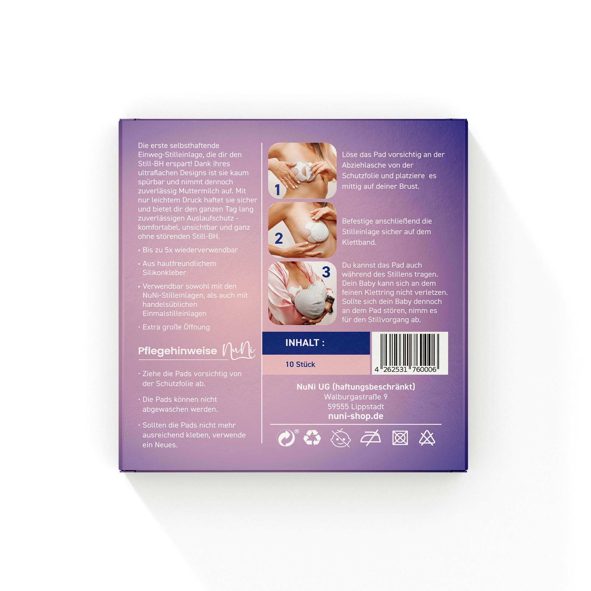 Stillpads Slim – diskret & hauchdünn