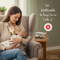 weil muttermilch die flüssige form von liebe ist - ardo verspricht schweizer qualität für alle produkte